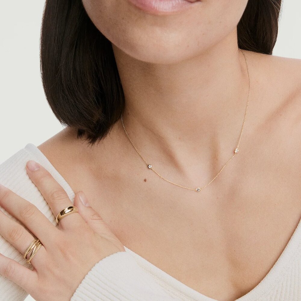 Mejuri Satellite Necklace